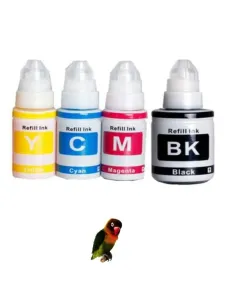 4 Botellas de Tinta Compatibles Canon GI41 GI-41 Pixma G1420 G1430 G2420 G2430 G2460 G2470 G3420 G3430 G3460 G3470 G4470