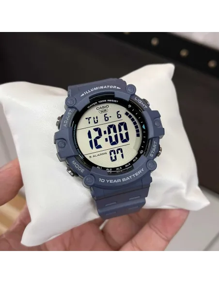 Reloj de Pulsera digital CASIO AE-1500wh-2a 5 alarmas 100m water resist