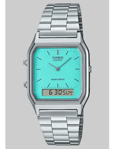 Reloj Casio VINTAGE EDGY AQ-230A-7D unisex dial analógico y digital