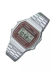 copy of Reloj Casio Vintage A168WA-3A correa acero inoxidable alarma luz