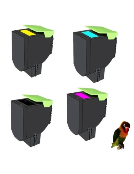 4 toner Compatibles Toshiba E-Studio 305 CP / 305 CS / 306 CS NEGRO CIAN MAGENTA AMARILLO