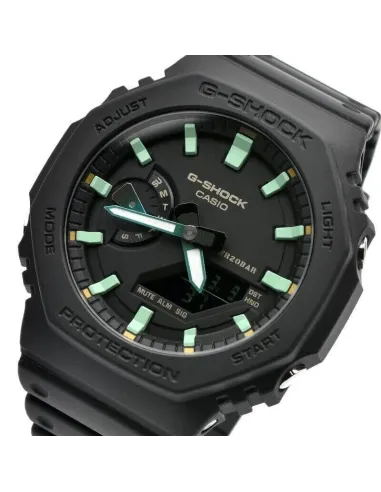 Casio G-Shock GA-2100RC-1A Carbon Core Guard Rusted Iron Hora Mundial  200m WR
