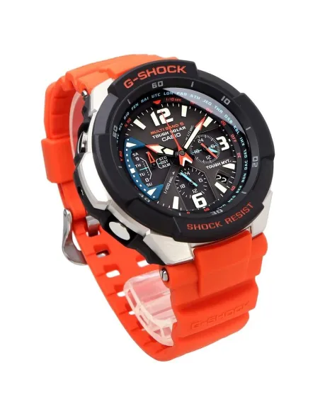reloj deportivo aviador hombre Casio G-Shock Gravity Master  GW-3000M-4A FUNK Sky Cockpit Radiocontrol Solar