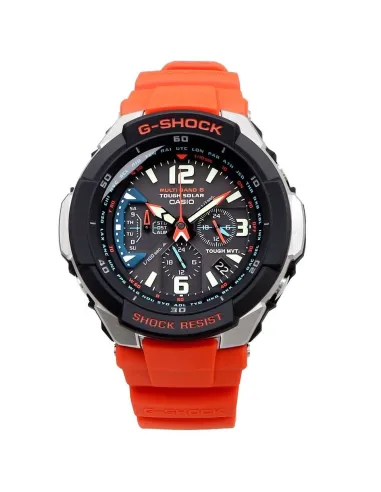 reloj deportivo aviador hombre Casio G-Shock Gravity Master  GW-3000M-4A FUNK Sky Cockpit Radiocontrol Solar