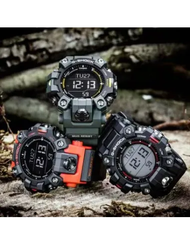 reloj deportivo hombre Casio G-Shock Mudman Master of G GW-9500-3 200m WR resistente a los golpes Barómetro Brújula digital