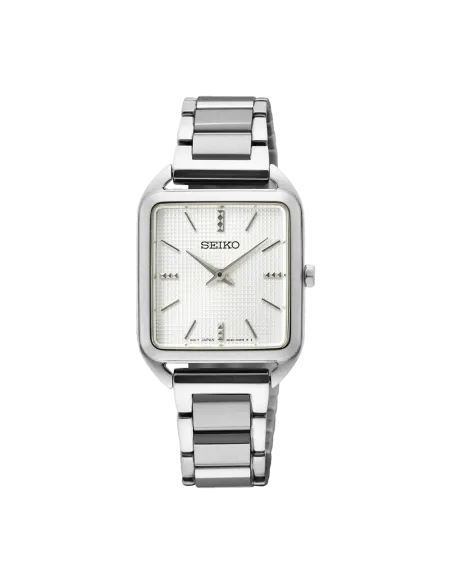 reloj mujer Seiko Classic SWR073P1 26x34.8mm 50m WR correa de acero