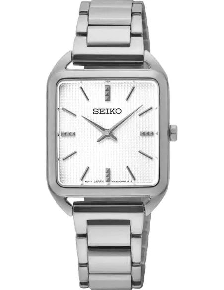 reloj mujer Seiko Classic SWR073P1 26x34.8mm 50m WR correa de acero