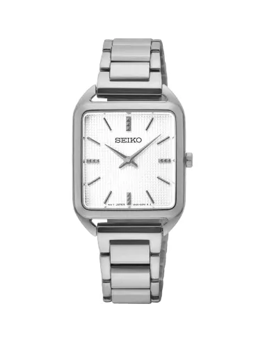 reloj mujer Seiko Classic SWR073P1 26x34.8mm 50m WR correa de acero