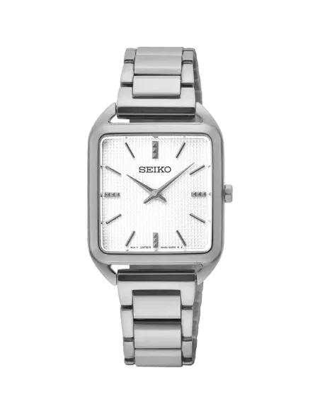 reloj mujer Seiko Classic SWR073P1 26x34.8mm 50m WR correa de acero