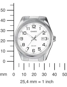reloj hombre Casio Classic MTP-1302PD-7B 38.5mm 50m WR correa de acero 2