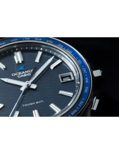 solar radio-control bluetooth titanio CASIO OCEANUS MANTA OCW-S400-2AJF JDM 41.3mm 100m WR correa y caja de titanio