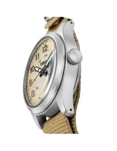 reloj automático hombre   Seiko 5 Sports SRPJ83K1 Sports Desert Kit Midfield Sports Style 36.4mm 100m WR