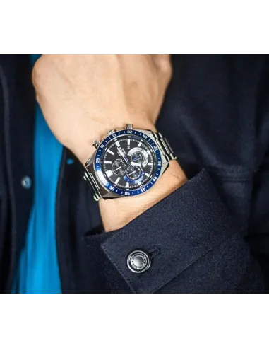 copy of Reloj cronógrafo hombre Casio Edifice EFV-620D-1A4 100m WR correa de acero