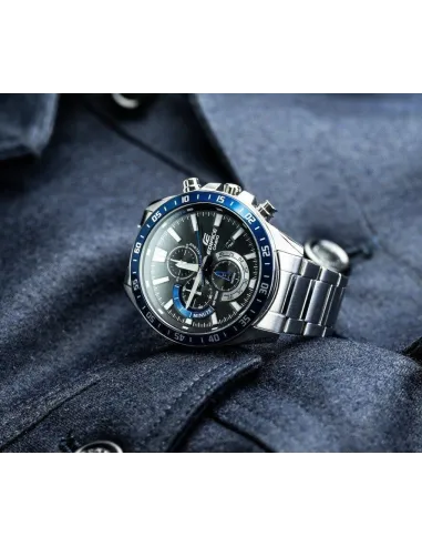 copy of Reloj cronógrafo hombre Casio Edifice EFV-620D-1A4 100m WR correa de acero