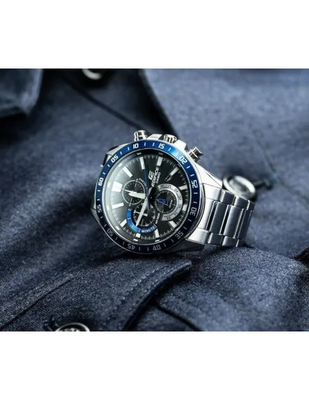 copy of Reloj cronógrafo hombre Casio Edifice EFV-620D-1A4 100m WR correa de acero