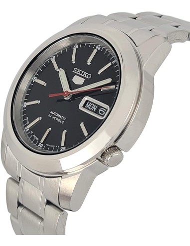 reloj automático hombre Seiko 5 SNKE53J1 Hecho en Japón 38mm 30m WR correa de acero