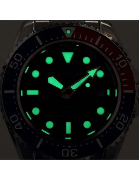 solar hombre Seiko Prospex Solar SBDJ053 JDM 42.8mm 200m WR cristal de zafiro correa de acero Hecho en Japón JDM