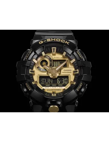 Casio G-Shock  GA-710GB-1AJF JDM Analog Digital 200m WR Hora Mundial resistente a los golpes JDM