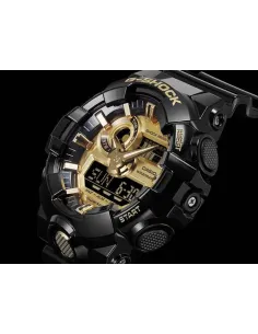 Casio G-Shock  GA-710GB-1AJF JDM Analog Digital 200m WR Hora Mundial resistente a los golpes JDM 2