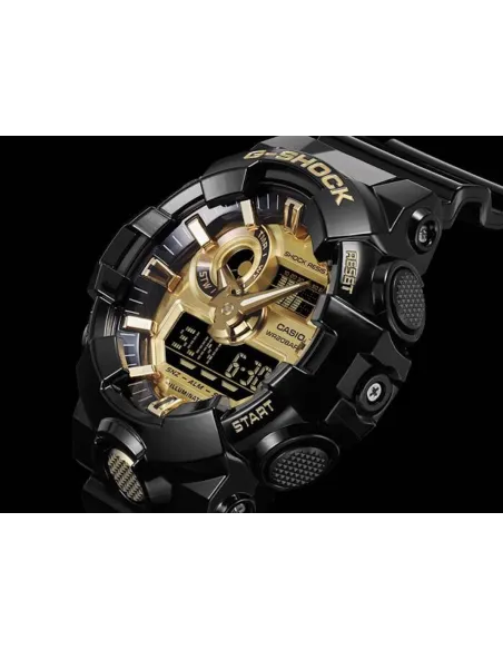 Casio G-Shock  GA-710GB-1AJF JDM Analog Digital 200m WR Hora Mundial resistente a los golpes JDM
