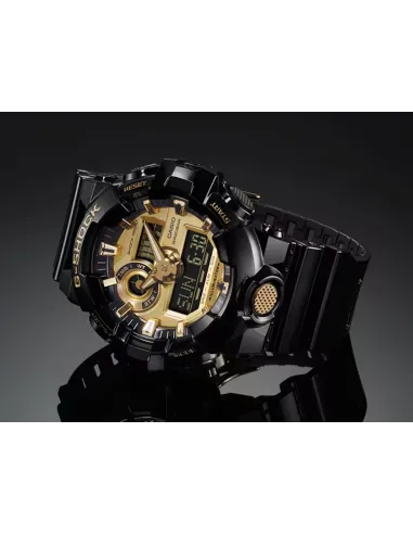 Casio G-Shock  GA-710GB-1AJF JDM Analog Digital 200m WR Hora Mundial resistente a los golpes JDM