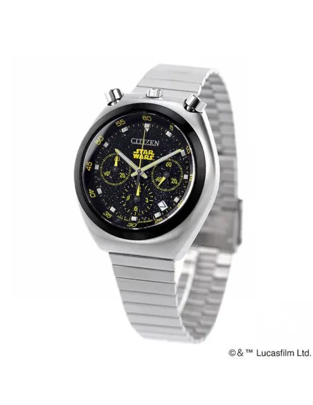 Reloj Citizen Tsuno Record Label Star Wars AN3667-58E 38mm JDM Limited Edition 400pcs Quartz correa de acero