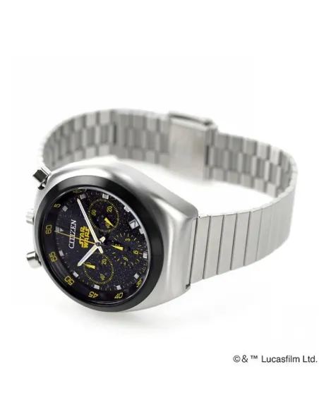 Reloj Citizen Tsuno Record Label Star Wars AN3667-58E 38mm JDM Limited Edition 400pcs Quartz correa de acero