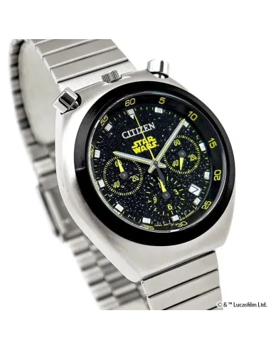 Reloj Citizen Tsuno Record Label Star Wars AN3667-58E 38mm JDM Limited Edition 400pcs Quartz correa de acero