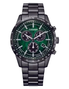 Citizen Eco-Drive BL5497-85W JDM Light in Black Green Limited Edition 39,5mm 100m WR Hecho en Japón