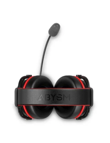 Abysm AG700 Auriculares Gaming 7.1 con Microfono Extraible - Diadema Ajustable - Almohadillas Acolchadas - Controles en Cable