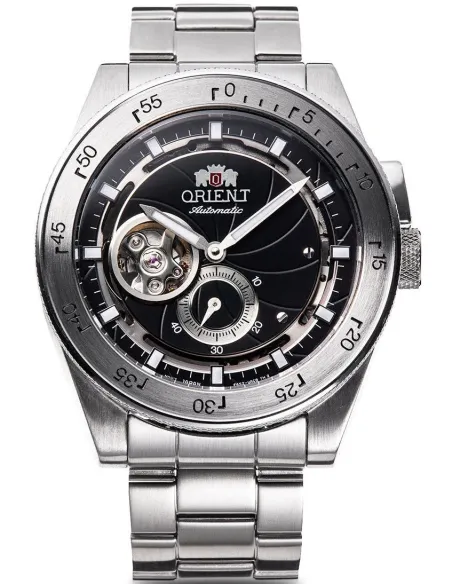 reloj automático hombre Orient Retro Future Camera RA-AR0201B 40.8mm 50m WR correa de acero (admite cuerda manual)