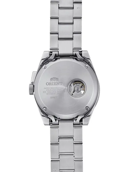 reloj automático hombre Orient Retro Future Camera RA-AR0201B 40.8mm 50m WR correa de acero (admite cuerda manual)