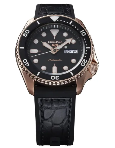 reloj automático hombre Seiko 5 Sports SKX Style SRPD76K1 42.5mm 100m WR correa de silicona