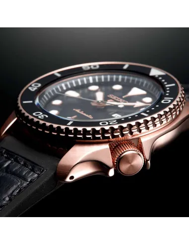 reloj automático hombre Seiko 5 Sports SKX Style SRPD76K1 42.5mm 100m WR correa de silicona