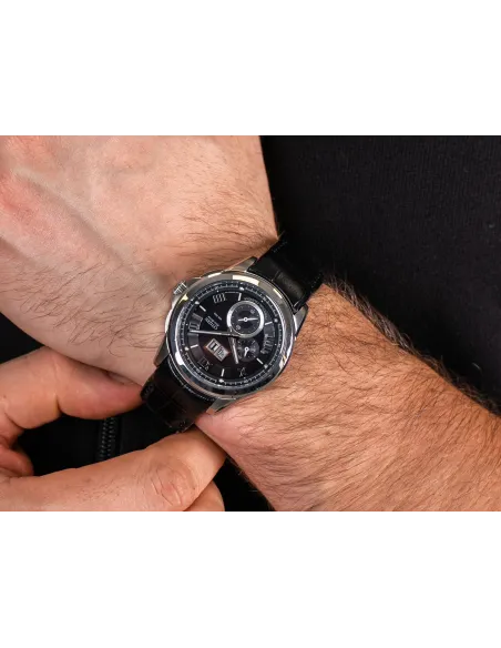 Citizen Eco-Drive  BT0001-12E 45mm 100m WR Calendario Perpetuo correa de cuero movimiento Eco-Drive