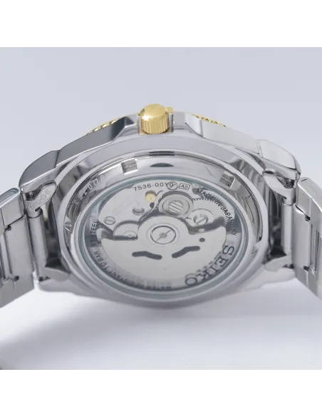 reloj automático buceo hombre Seiko 5 Sports SNZB24J1 39mm 100m WR Hecho en Japón correa de acero