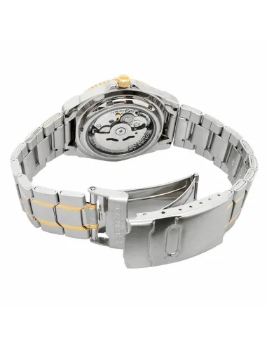 reloj automático buceo hombre Seiko 5 Sports SNZB24J1 39mm 100m WR Hecho en Japón correa de acero