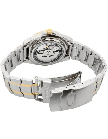 reloj automático buceo hombre Seiko 5 Sports SNZB24J1 39mm 100m WR Hecho en Japón correa de acero