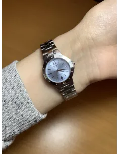 Reloj mujer analogico Casio LTP-1177PA-2A correa acero inoxidable 2