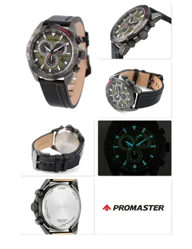 RELOJ Radio-control hombre CITIZEN PROMASTER LAND THE MOMENT OF ADVENTURE CB5037-17X JDM 44.6MM 200m WR cristal de zafiro
