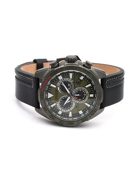 RELOJ Radio-control hombre CITIZEN PROMASTER LAND THE MOMENT OF ADVENTURE CB5037-17X JDM 44.6MM 200m WR cristal de zafiro