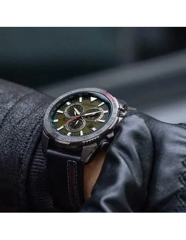 RELOJ Radio-control hombre CITIZEN PROMASTER LAND THE MOMENT OF ADVENTURE CB5037-17X JDM 44.6MM 200m WR cristal de zafiro