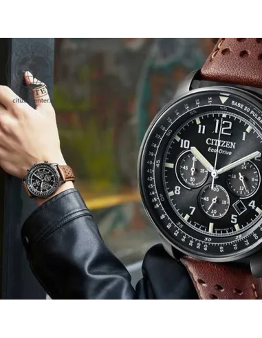 reloj hombre cronógrafo Citizen Eco-drive CA4505-12E 44mm 100m WR