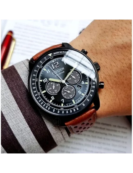 reloj hombre cronógrafo Citizen Eco-drive CA4505-12E 44mm 100m WR