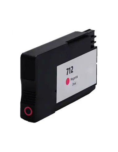 Tinta Compatible HP 712 HP 712XL Magenta DesignJet Studio 24 / 36 - DesignJet T210 / T230 / T250 / T630 / T650