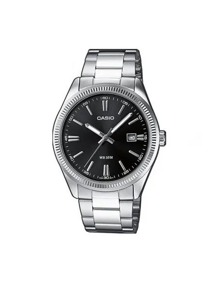 copy of reloj clásico hombre Casio MTP-1302PD-2A dial azul Pantalla neón correa acero inoxidable