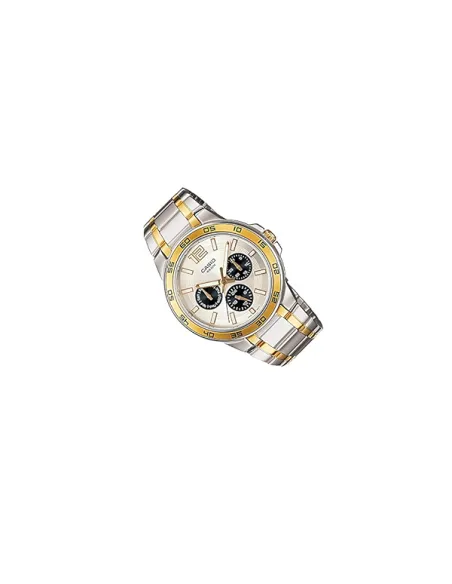 Reloj Hombre Casio Mtp-1300sg-7a correa de acero inoxidable