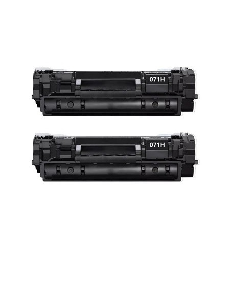 2 toner Compatibles Canon 071H para Canon i-SENSYS LBP-122dw / MF272dw / MF275dw