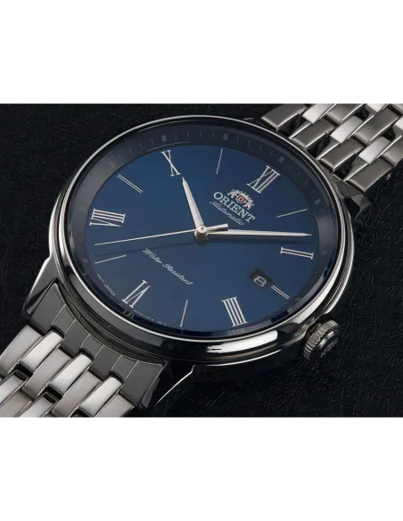 reloj automático hombre Orient Contemporary RA-AC0J03L 42.4mm 50m WR correa de acero (admite cuerda manual)