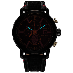 reloj hombre solar Citizen Star Wars Darth Maul CA0766-02W 44mm 100m WR correa nylon cuero 2